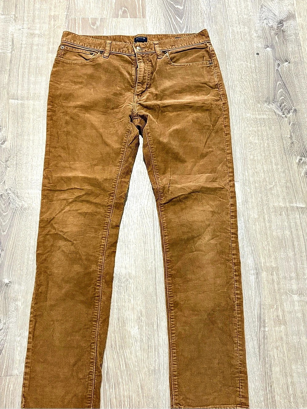 J.Crew FLEX Straight Leg Pants in Brown W 31 L 32